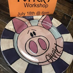 Pottery Painting Workshop