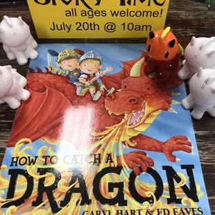 Story Time the 3rd Saturday Morning at 10am