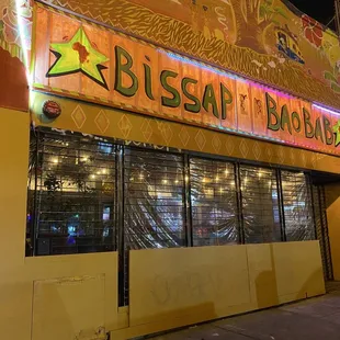 Front of the restaurant