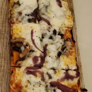 Wild mushroom flatbread $18