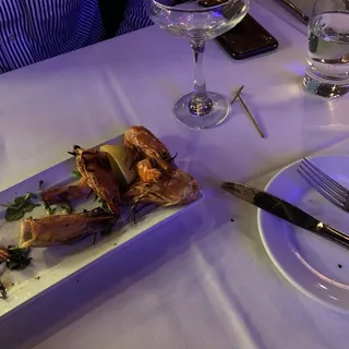 Grilled Tiger Prawns