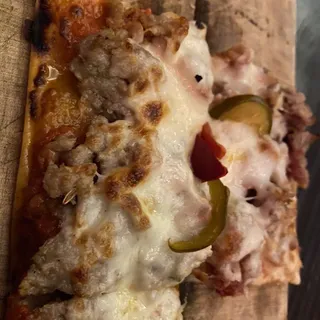 Sausage and Pepper Flatbread