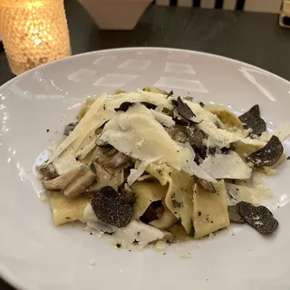 Wild mushroom tagliatelle