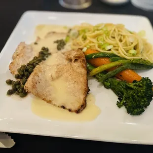Pork Scallopini with Pasta