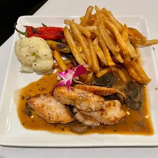 Sautéed veal sweetbreads