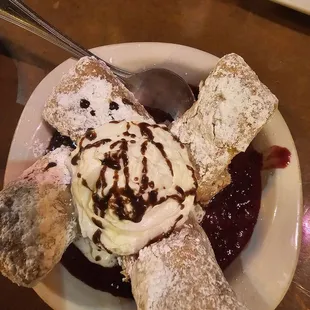 dough desserts, food, donuts