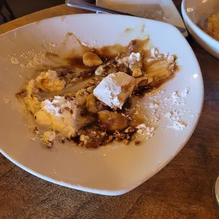 Grits Banana Foster Beignets
