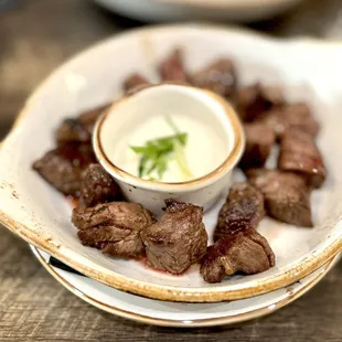Grilled Angus Steak Bites