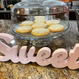 Iced cut out sugar cookies!