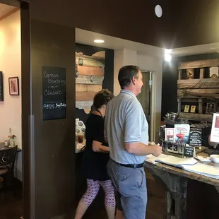 sushi and sashimi, interior