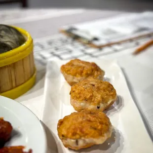 lotus root with minced pork cake