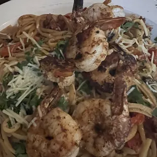 Shrimp & Chorizo Pasta