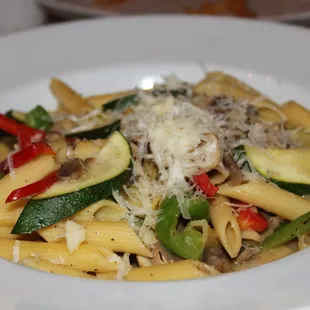 Vegetable Penne.
