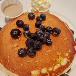 Lemon ricotta pancakes