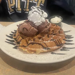 Double Chocolate Waffle