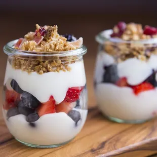 yogurt and granola
