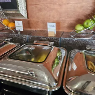 Hot dishes with real eggs