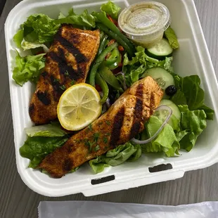 Salmon salad