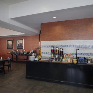 Hot and cold items served fresh daily on our breakfast buffet