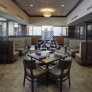 Flexible seating gives us the option to accommodates all sorts of guest needs