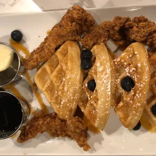 Chicken &amp; Waffles