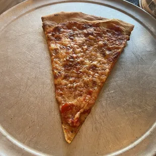 Cheese pizza slice
