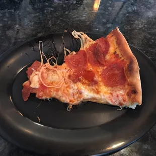 Delicious pepperoni pizza!