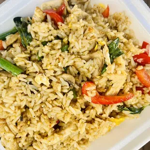 Green Curry Fried Rice
