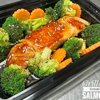 Grilled Teriyaki Salmon