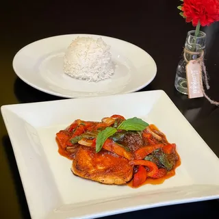 Volcano Grilled Salmon