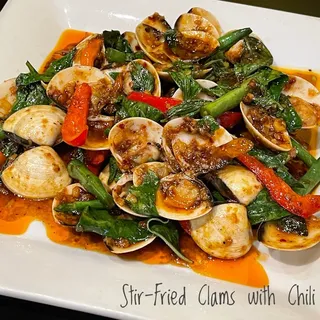 Stir-Fried Clams with Chili Paste