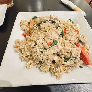 Spicy Green Fried Rice
