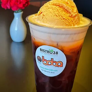 Thai Tea Float