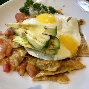 Breakfast- chilaquiles