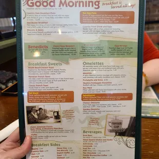 a good morning menu