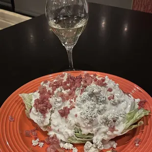 Wedge salad, hold the tomatoes.