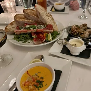 oysters and mussels, food