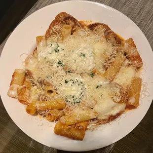 baked rigatoni with sausage