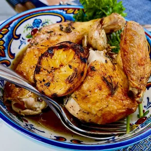 chicken wings and fried chicken, food