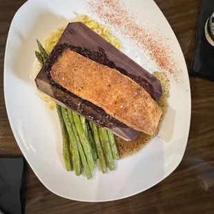 7 Pepper Maple Glazed Cedar Plank Salmon