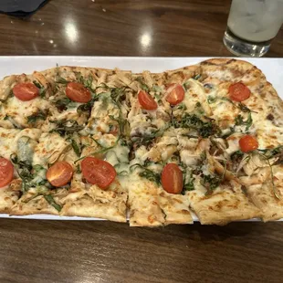 Chicken flatbread (lobster switch)