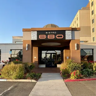 Front entrance