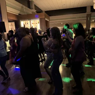 Cupid Shuffle in full effect