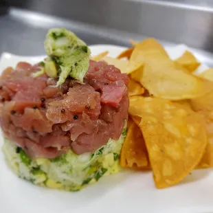 Ahi tuna Avocado Mash