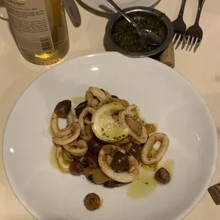 Sautéed Calamari