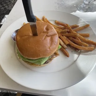 The wagyu burger