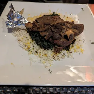 Braised Lamb & Greens