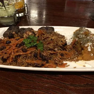 Beef Tenderloin & Chicken