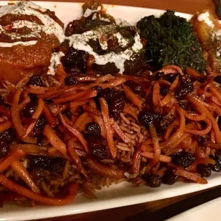 Qabuli Combination Platter