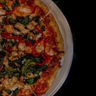 Gamberoni Pizza